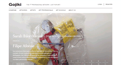 Desktop Screenshot of gojiki.com